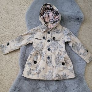 Little girls trench coat